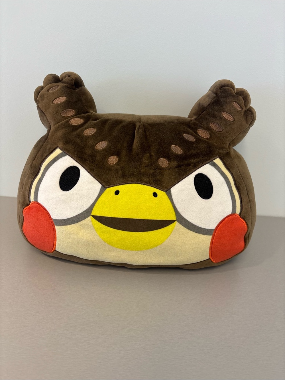 Animal Crossing Club Mocchi Mocchi Blathers Plush NWT